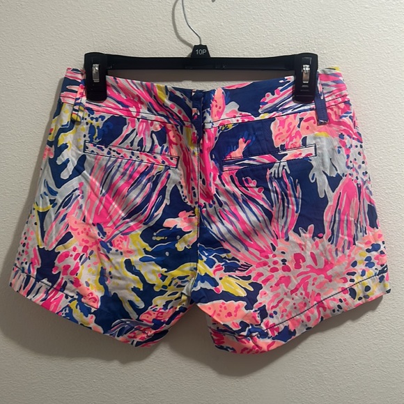 NWOT Lilly Pulitzer The Callahan Short Tropical 2 100% Cotton - Picture 5 of 13